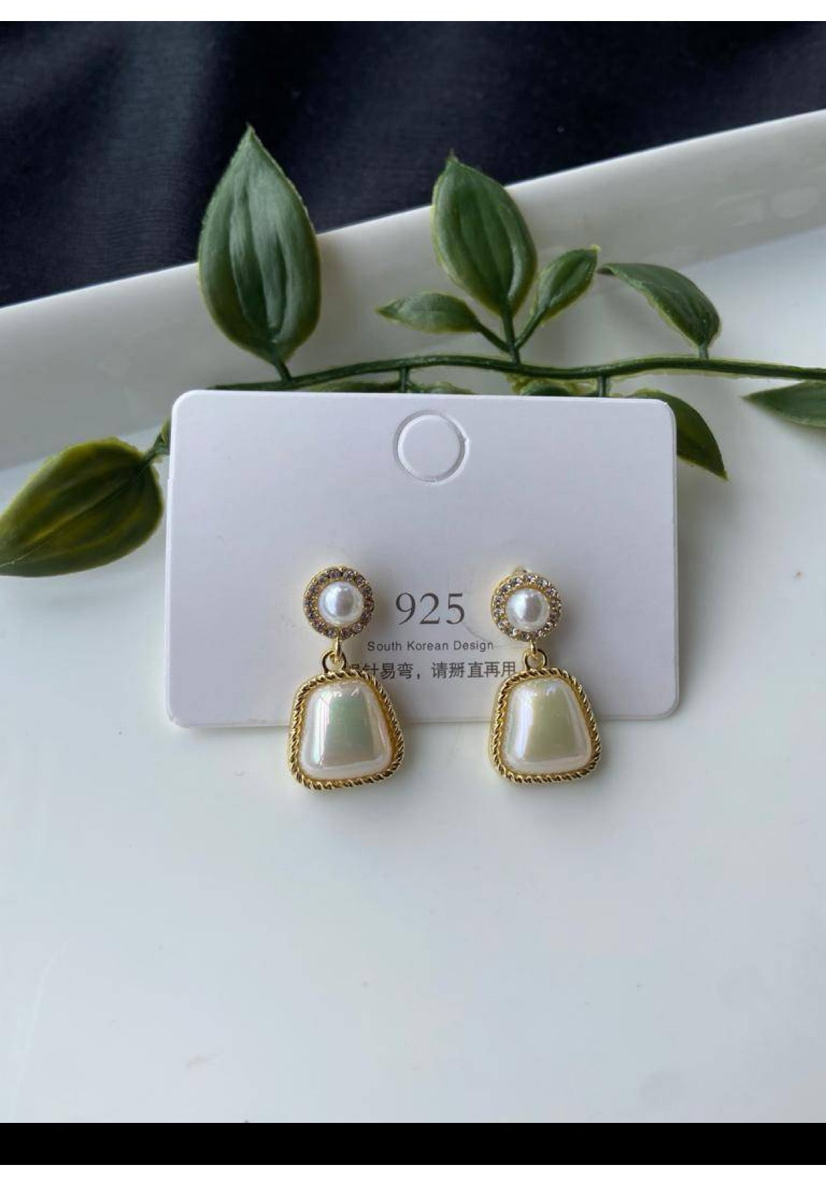 Statement earrings