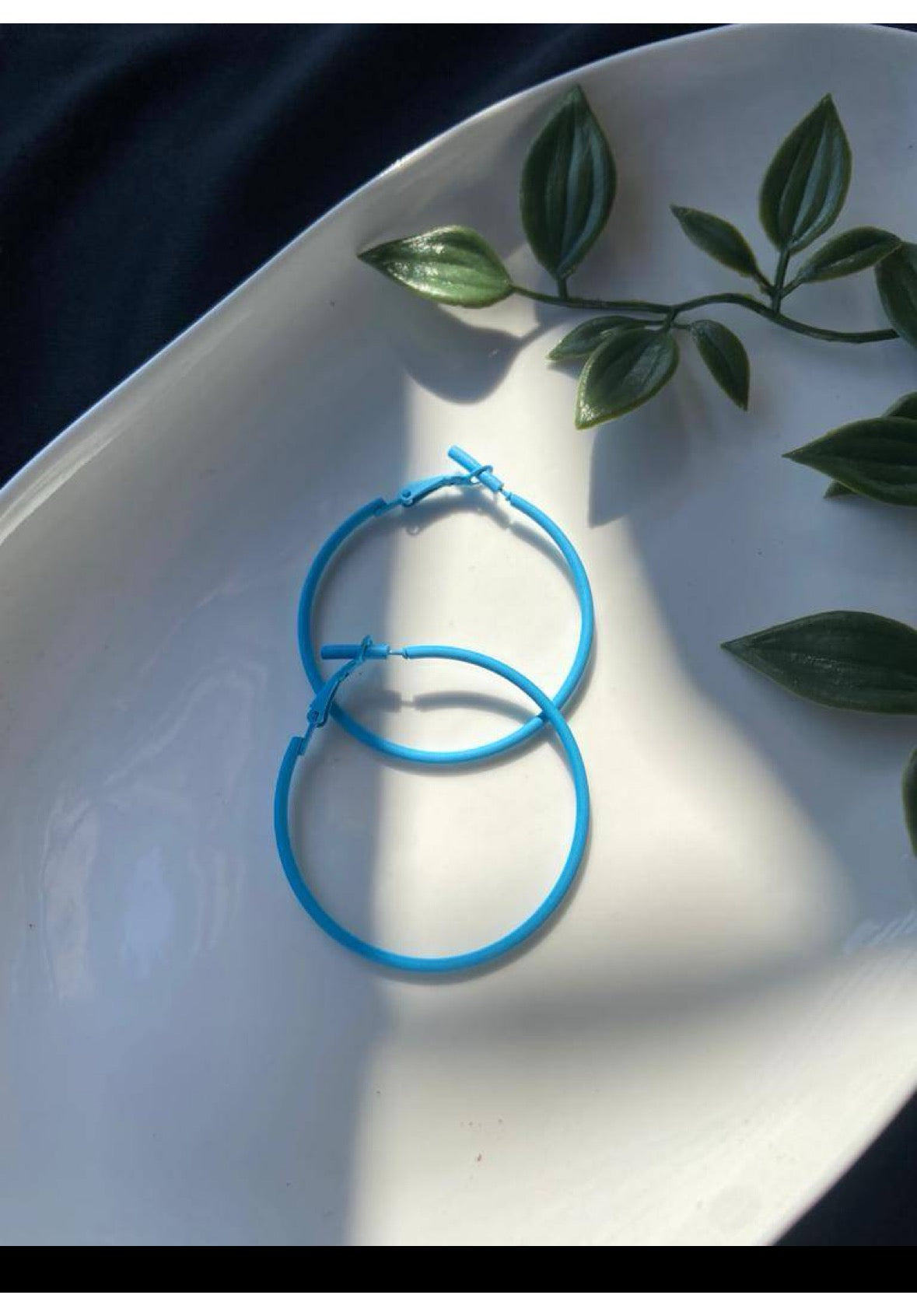 Hoop earrings
