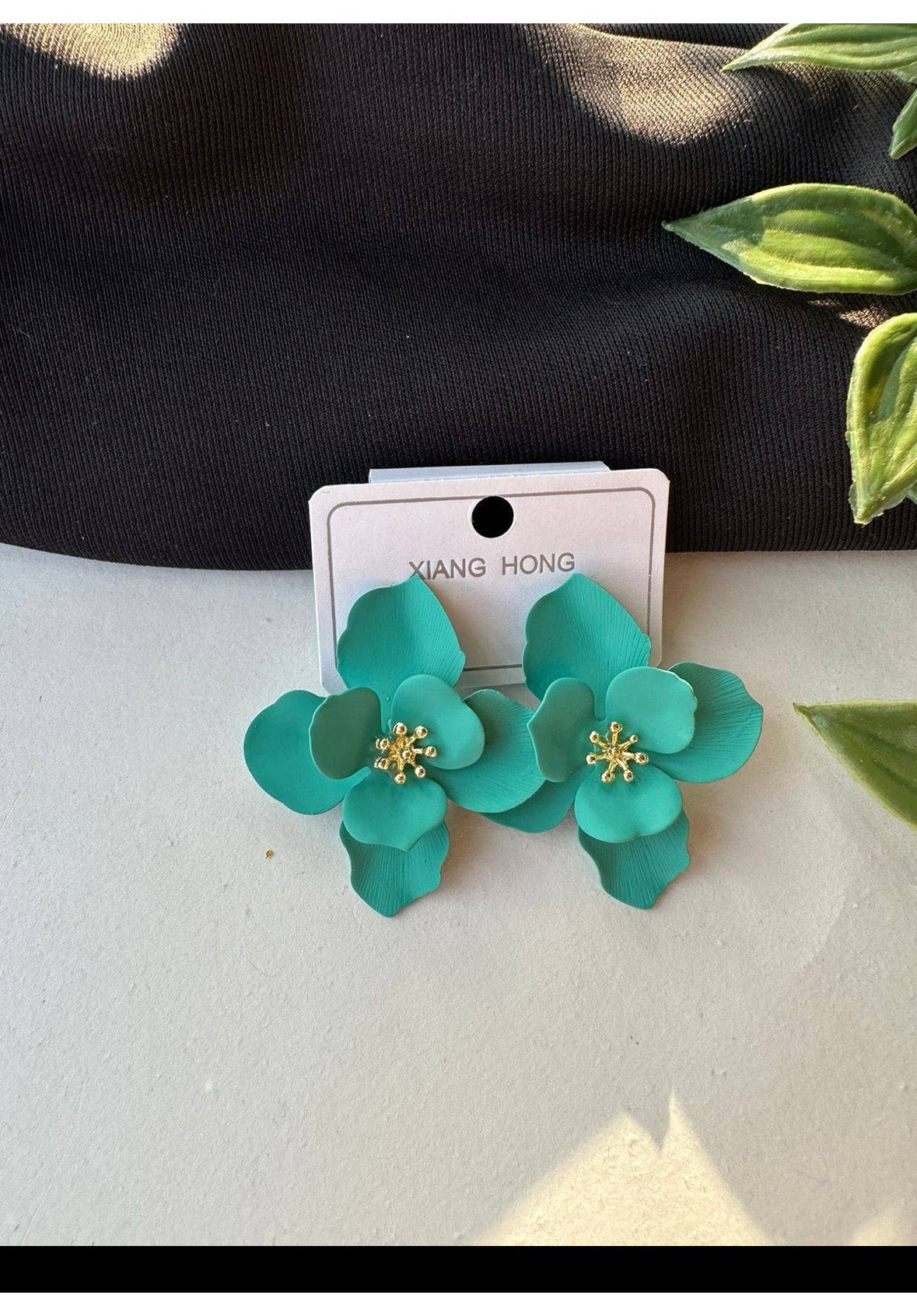 Flower earrings