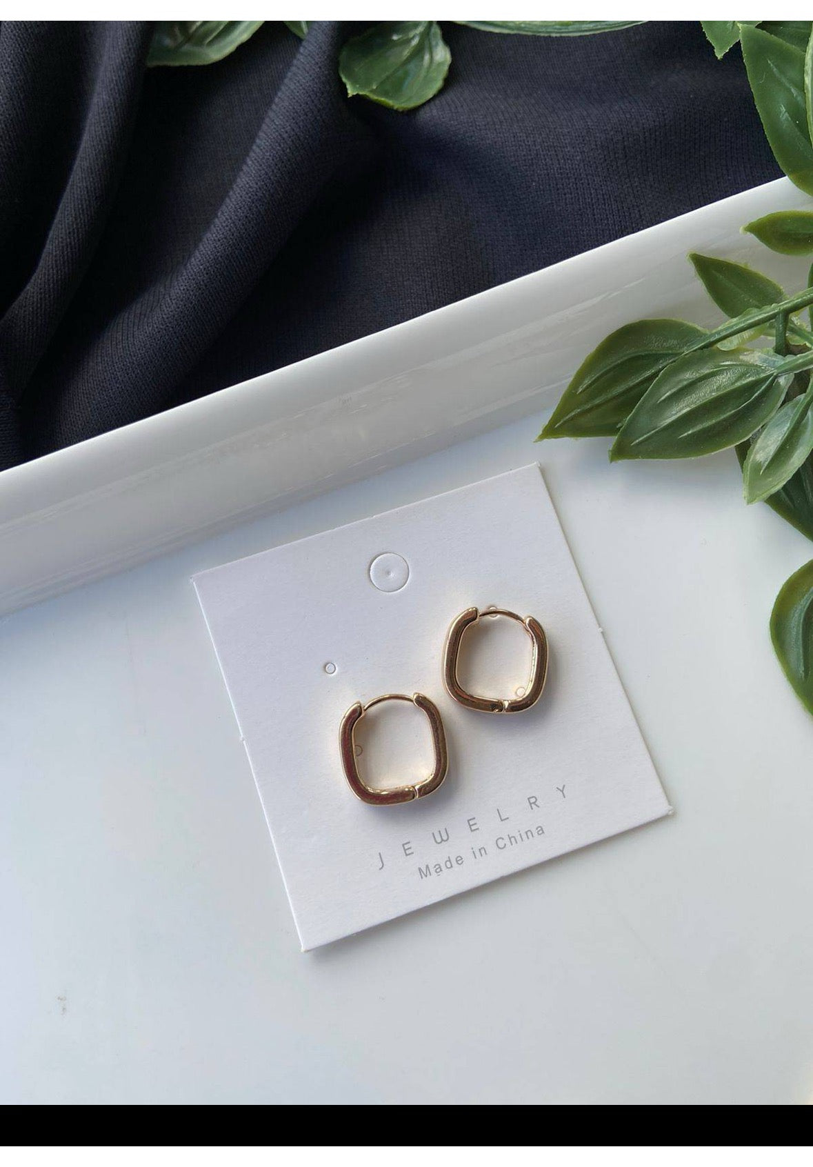 Statement earrings