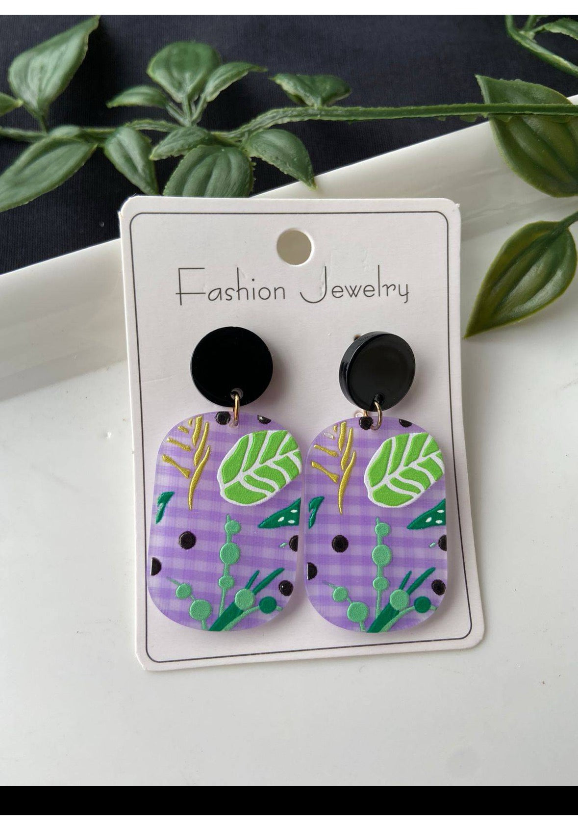 Funky earrings