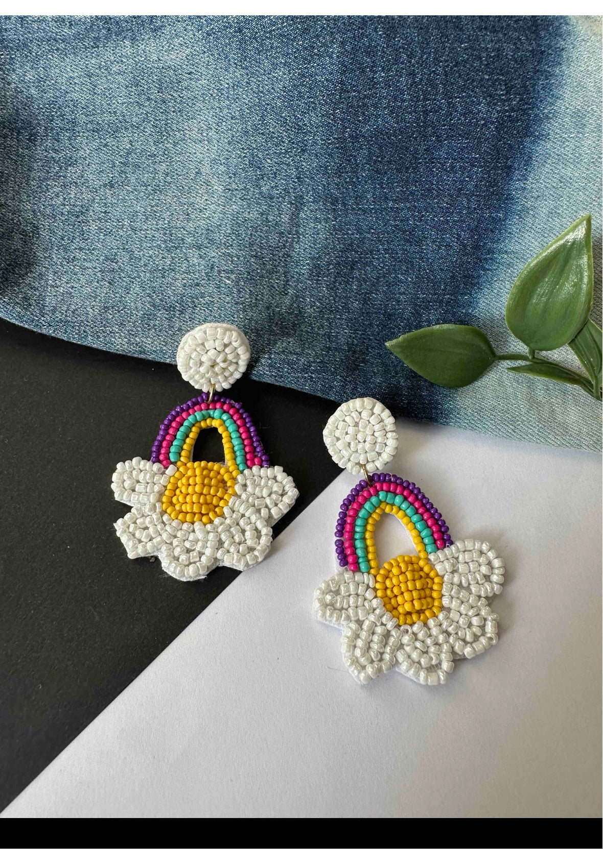 Hand beaded Earrings