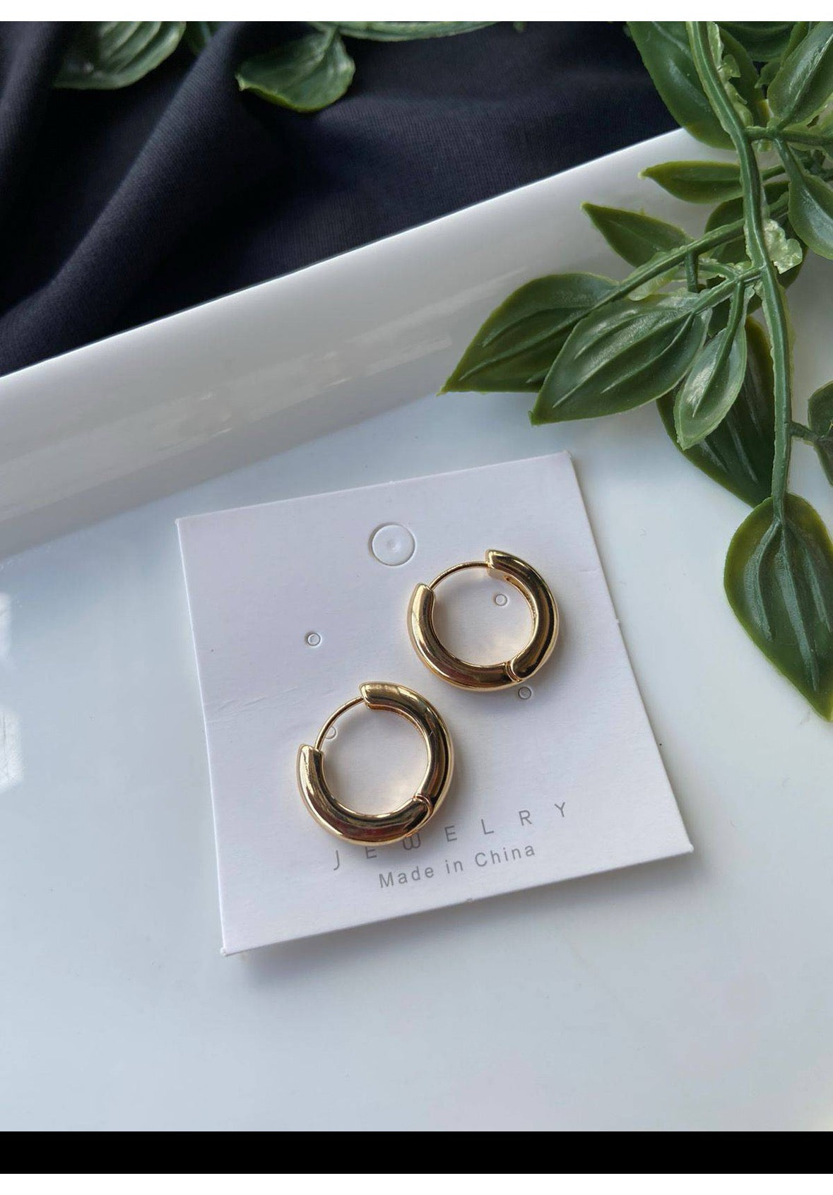 Statement earrings