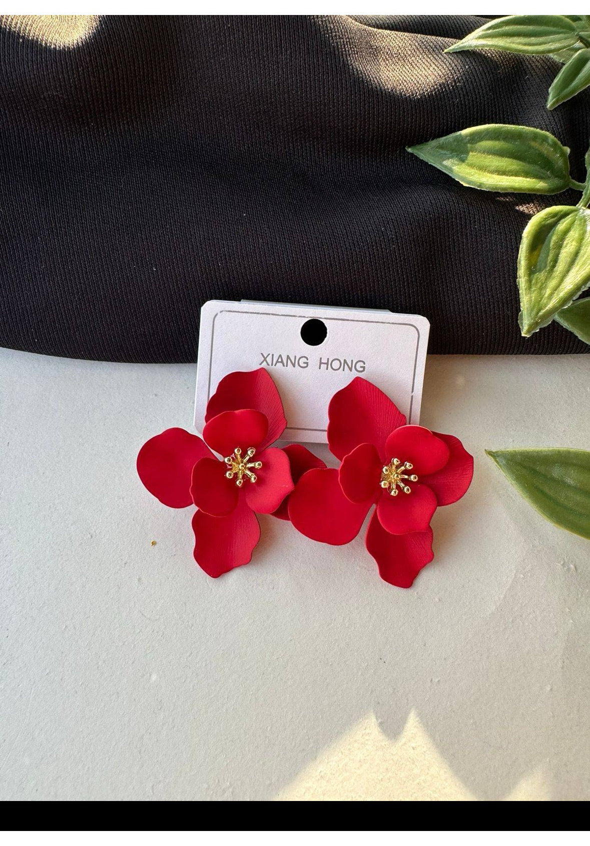 Flower earrings
