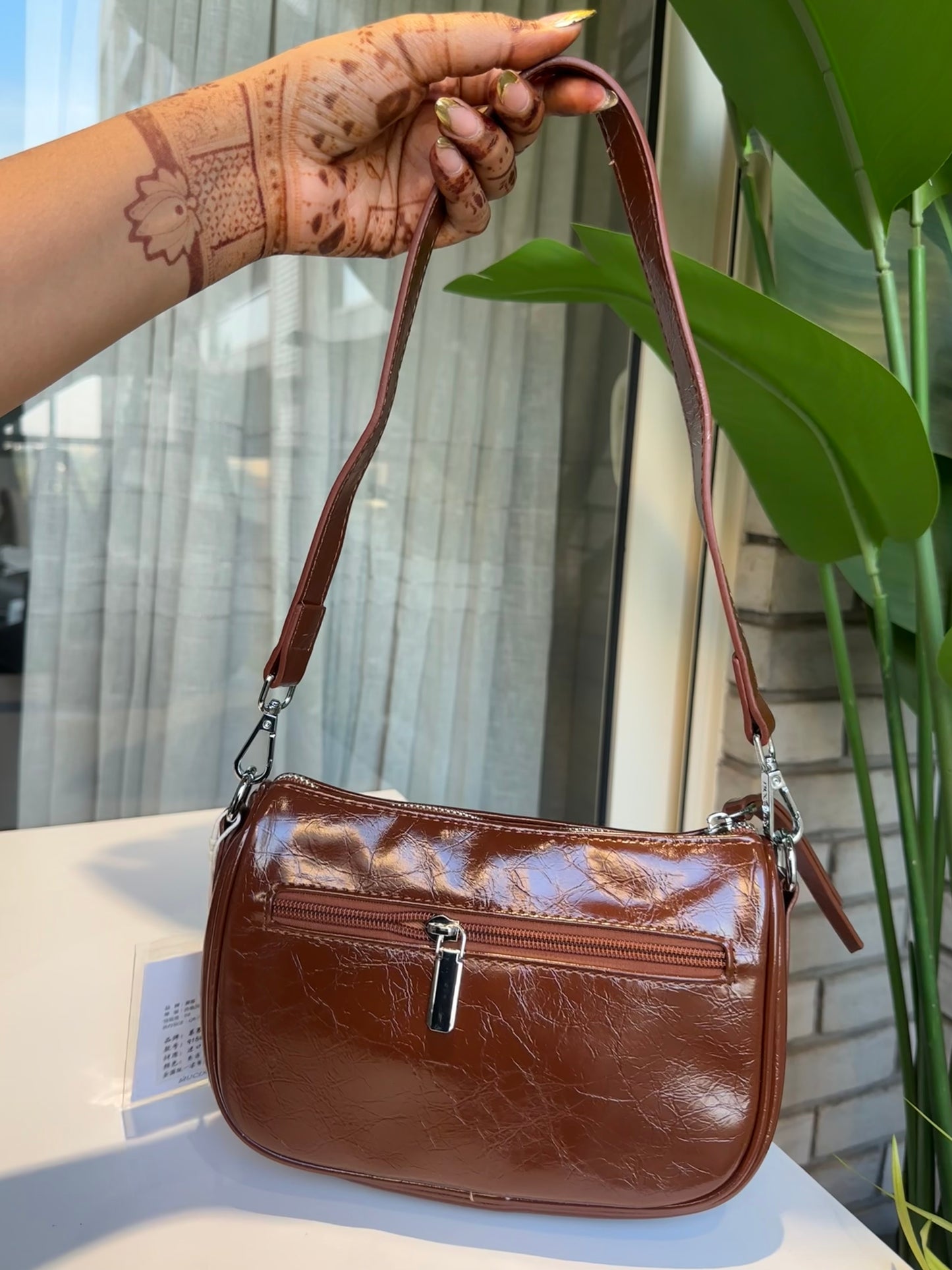 Fall season shoulder bag