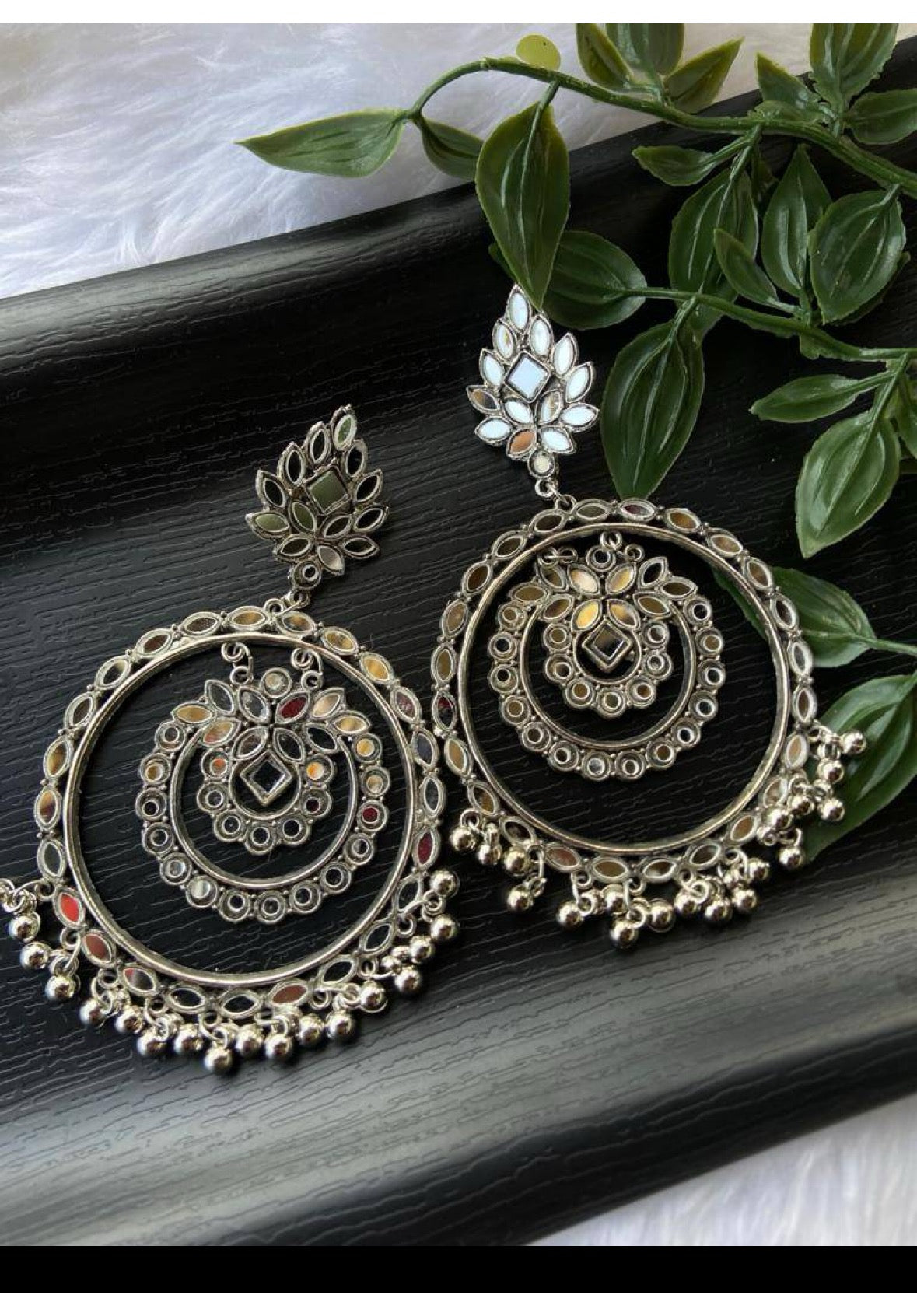 Chandbali earrings