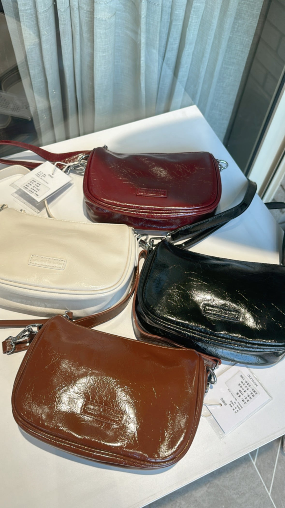 Fall season shoulder bag
