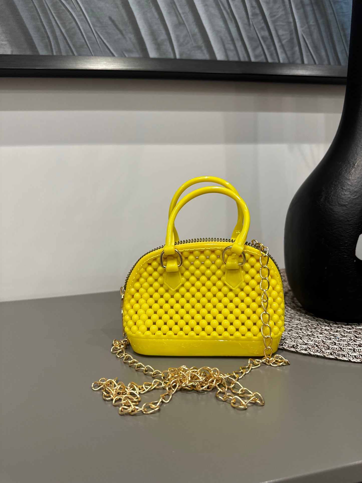 Beaded mini bag