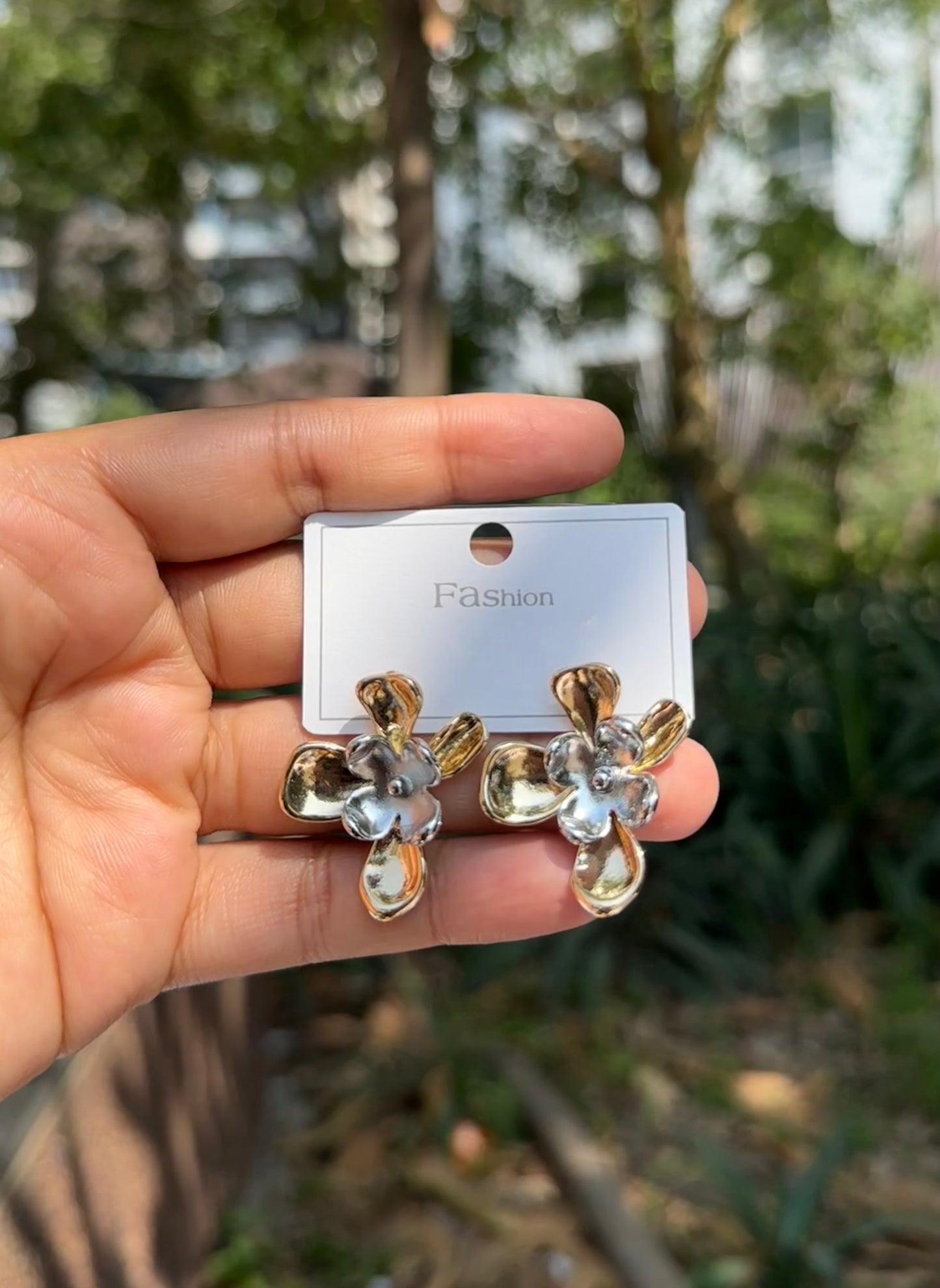 Statement earrings