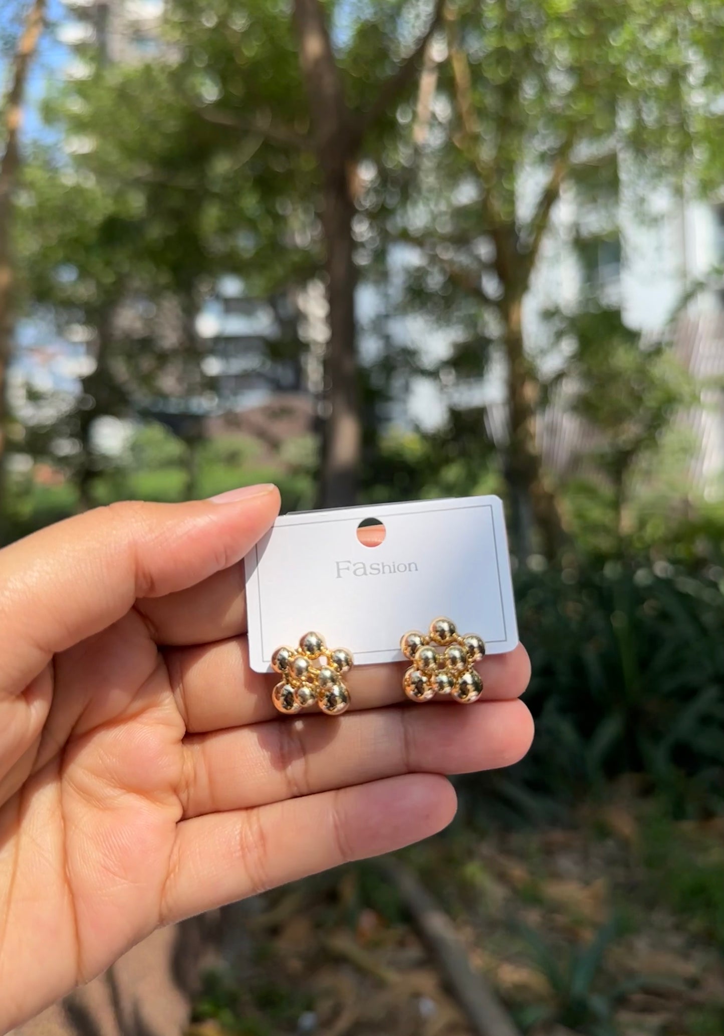 Statement earrings