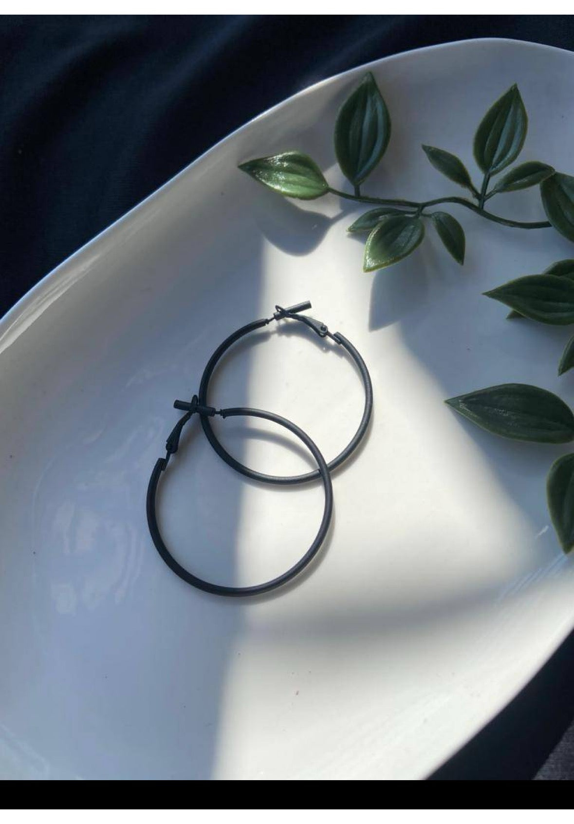 Hoop earrings