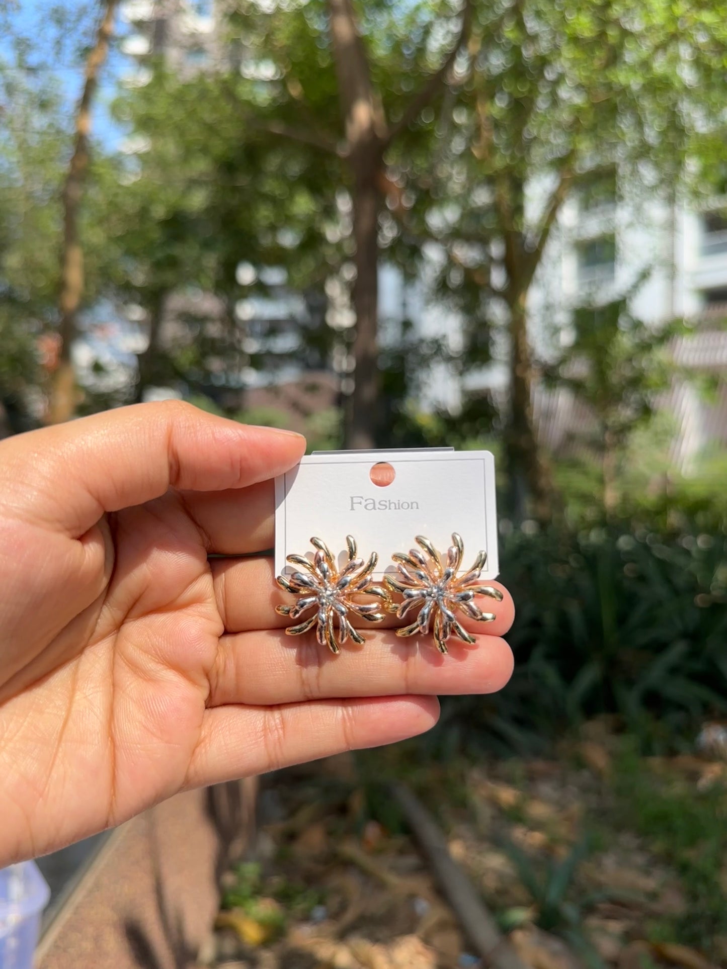 Statement earrings