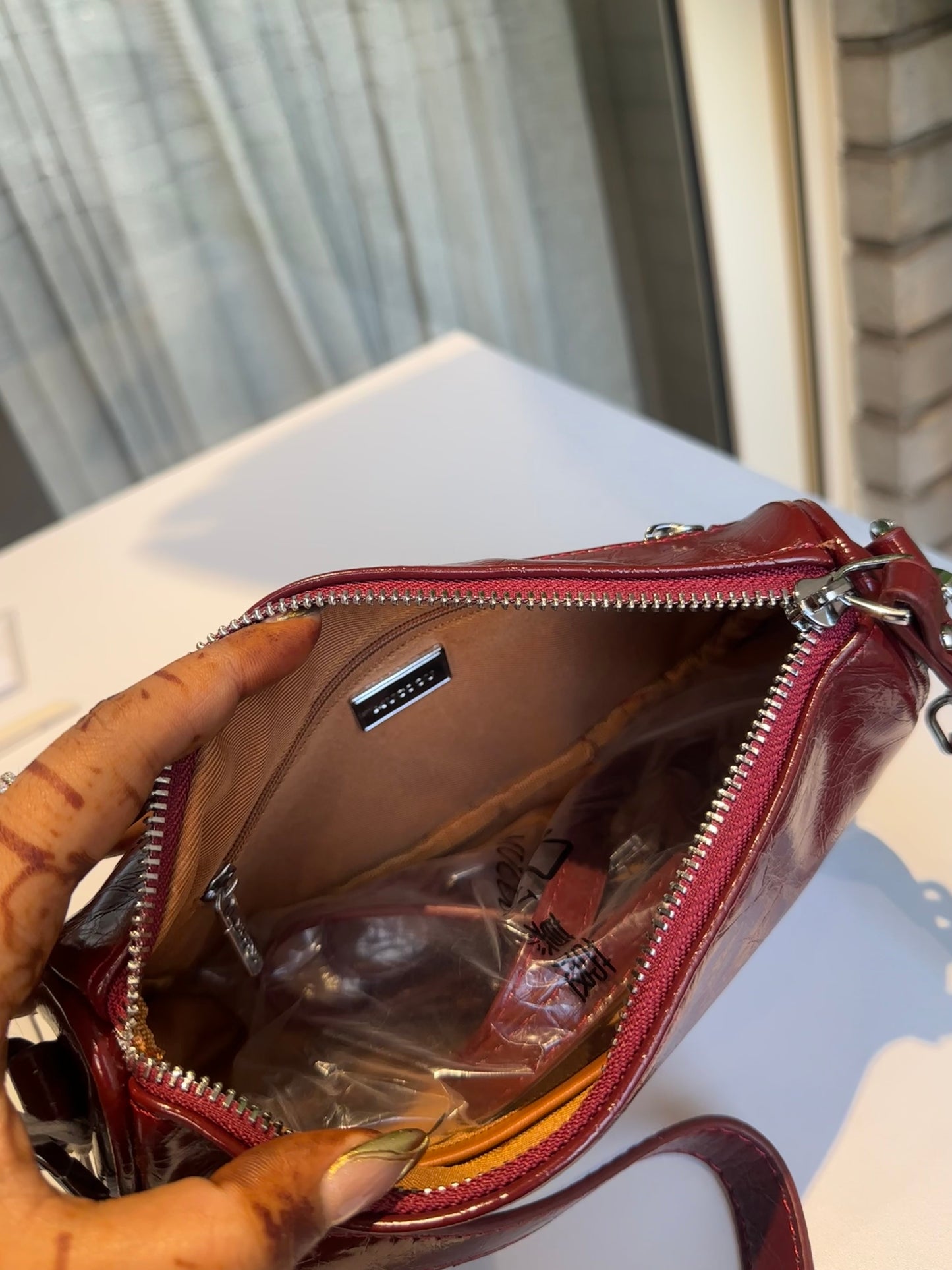 Fall season shoulder bag
