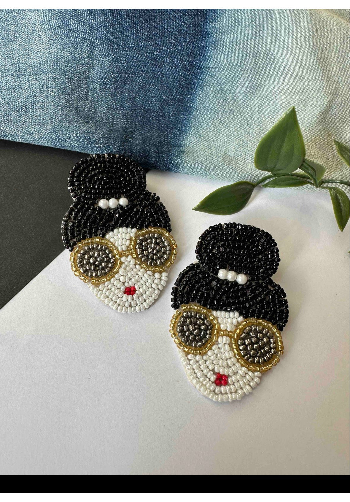 Hand beaded Earrings
