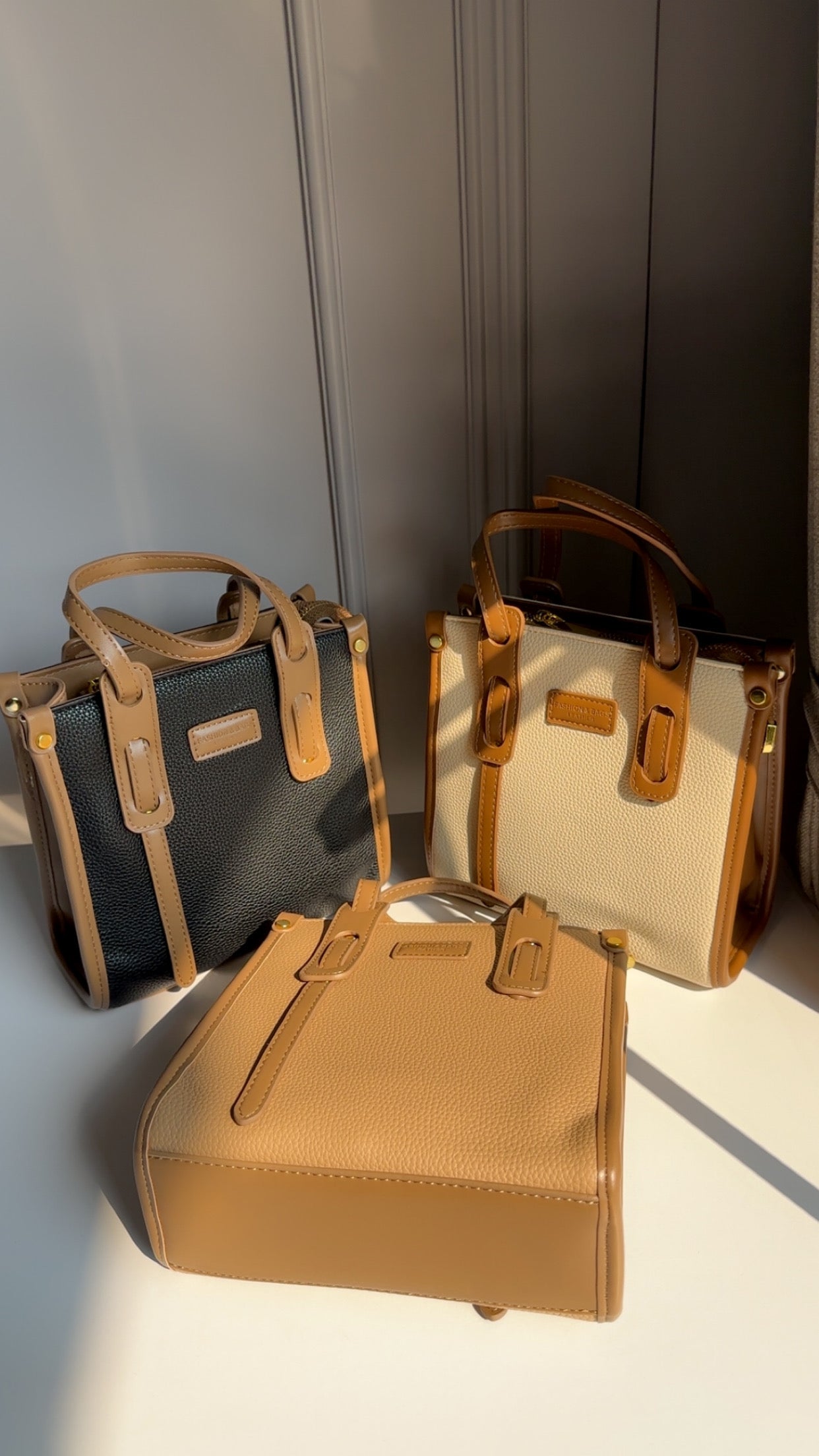Scarlet handbags
