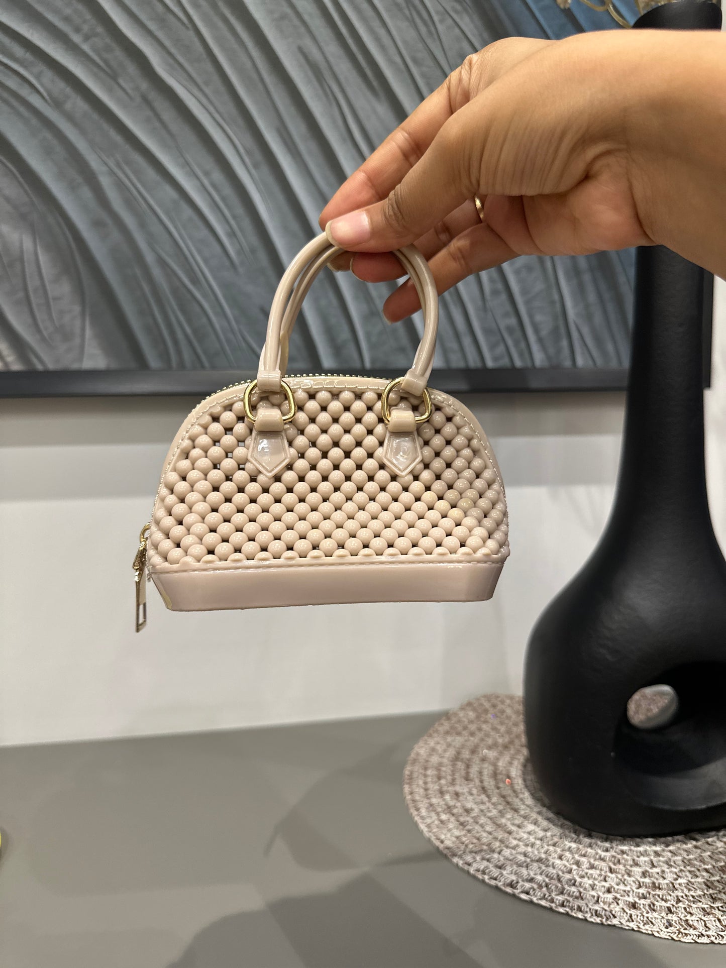 Beaded mini bag