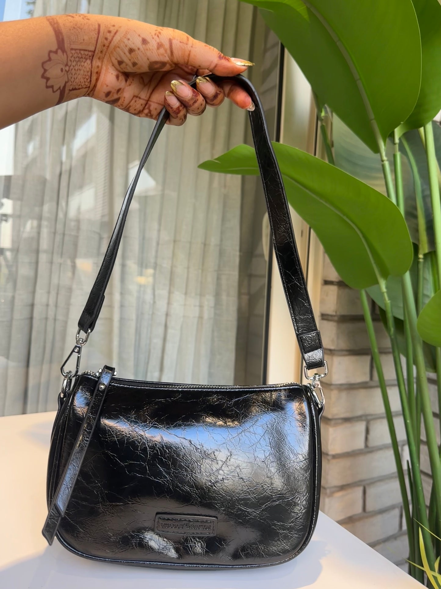 Fall season shoulder bag