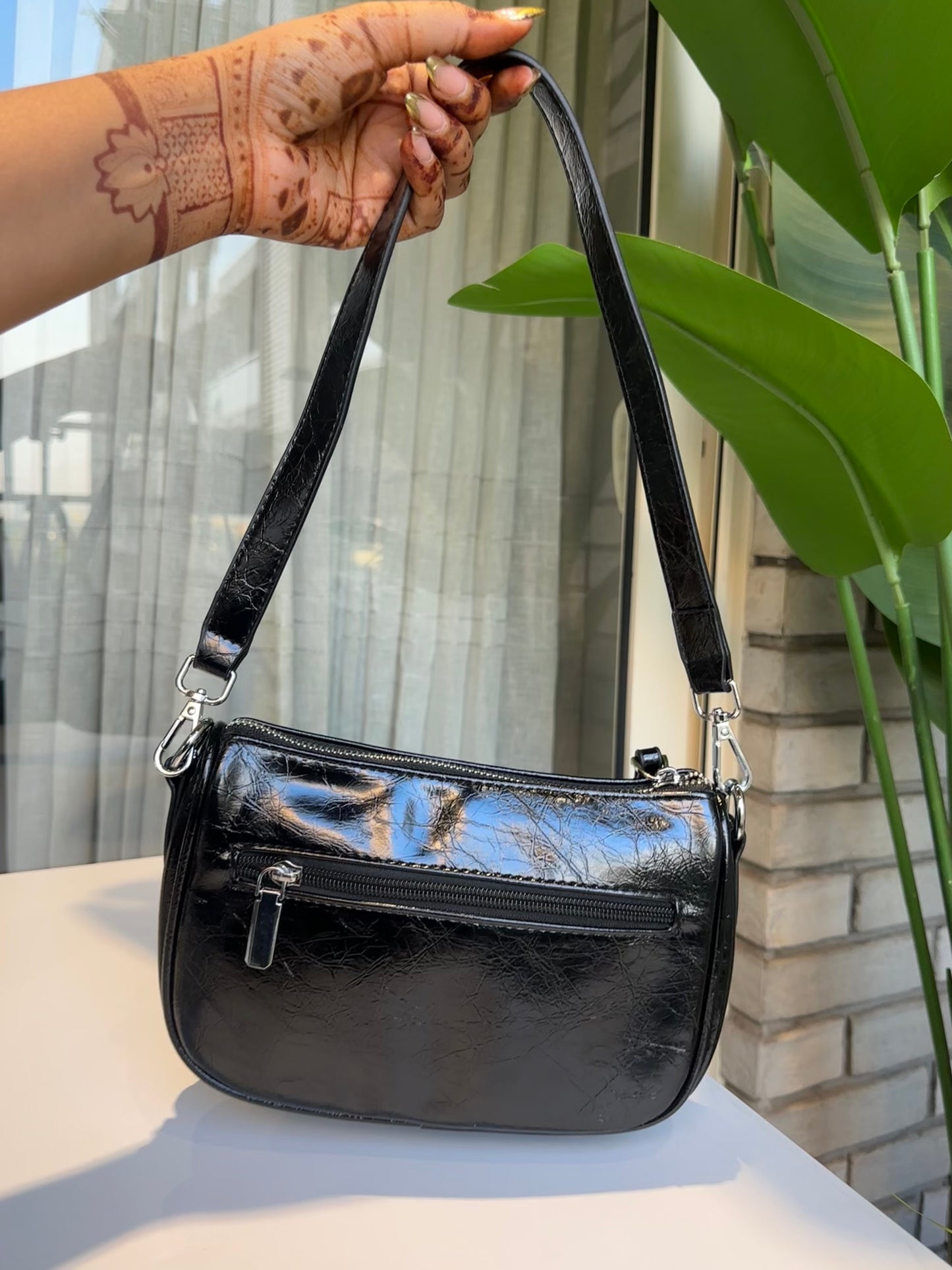 Fall season shoulder bag