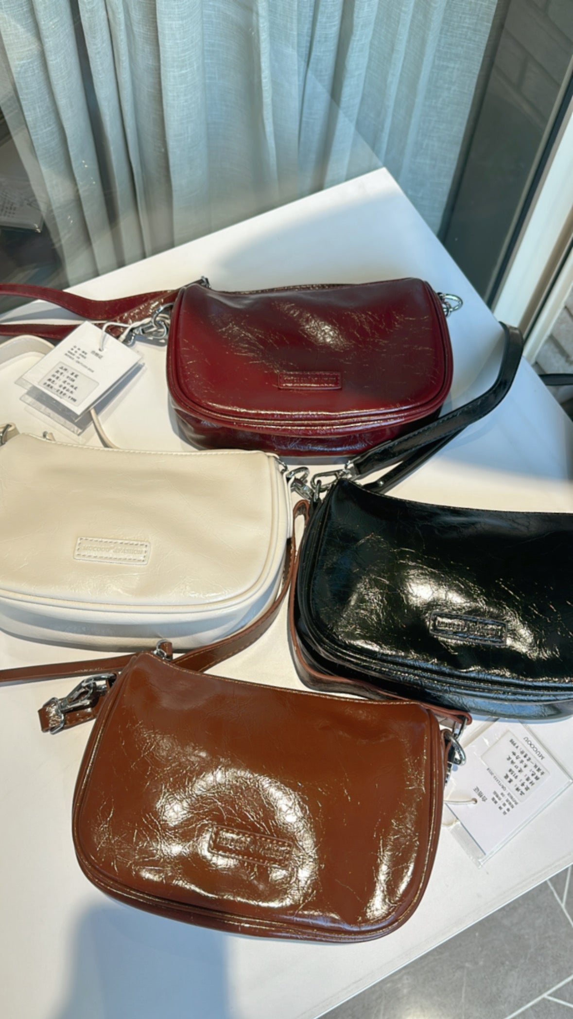 Fall season shoulder bag
