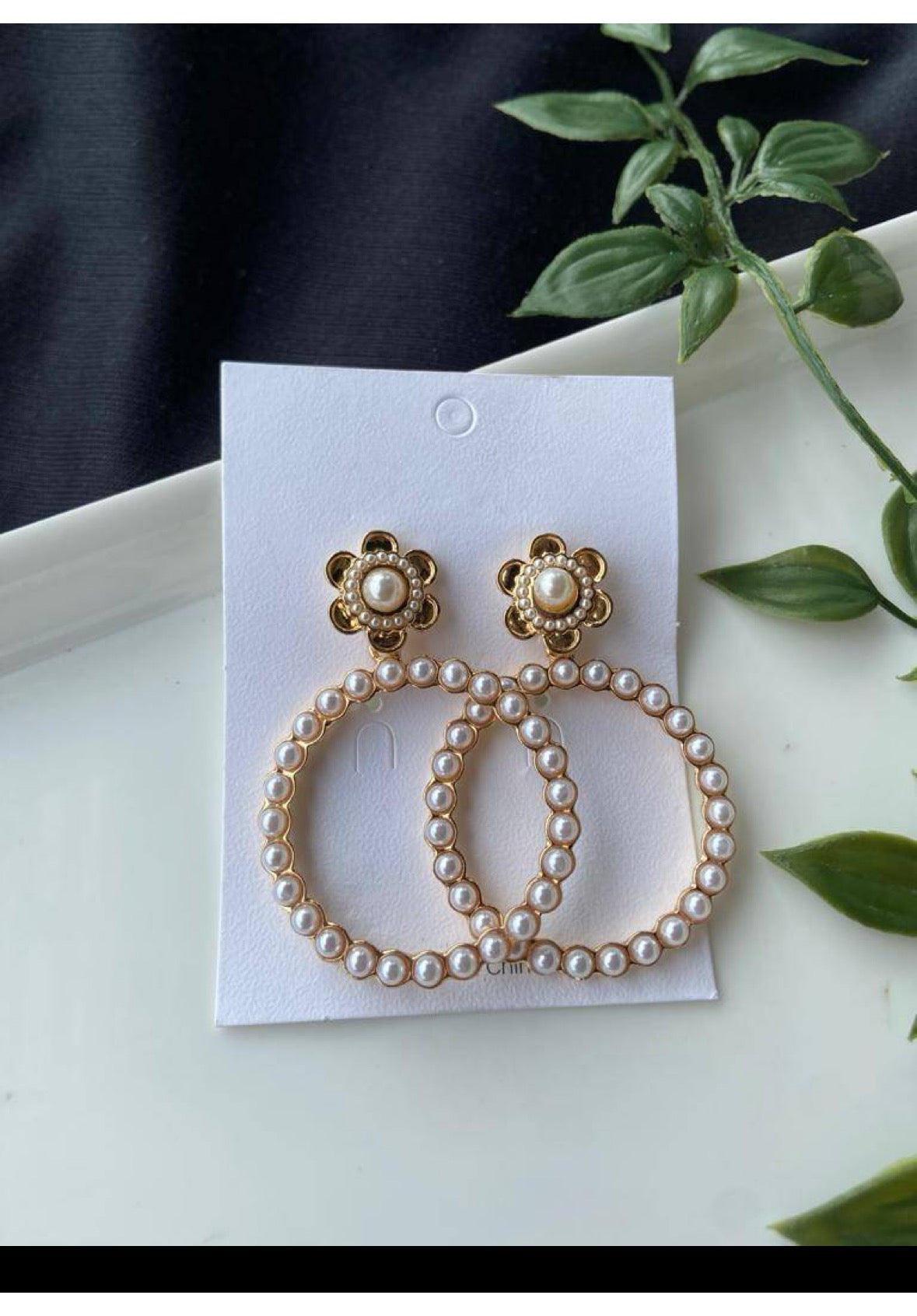 Statement earrings