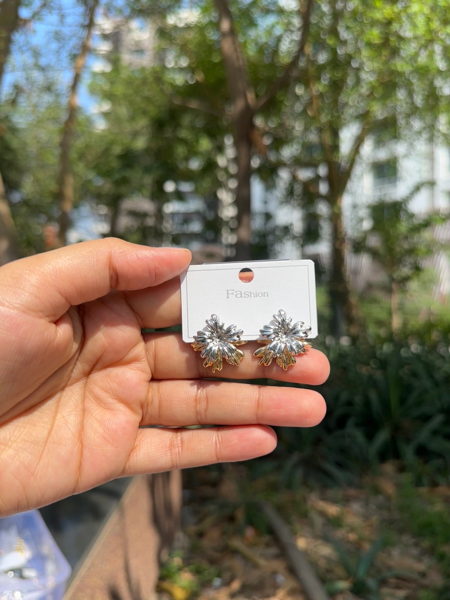 Statement earrings