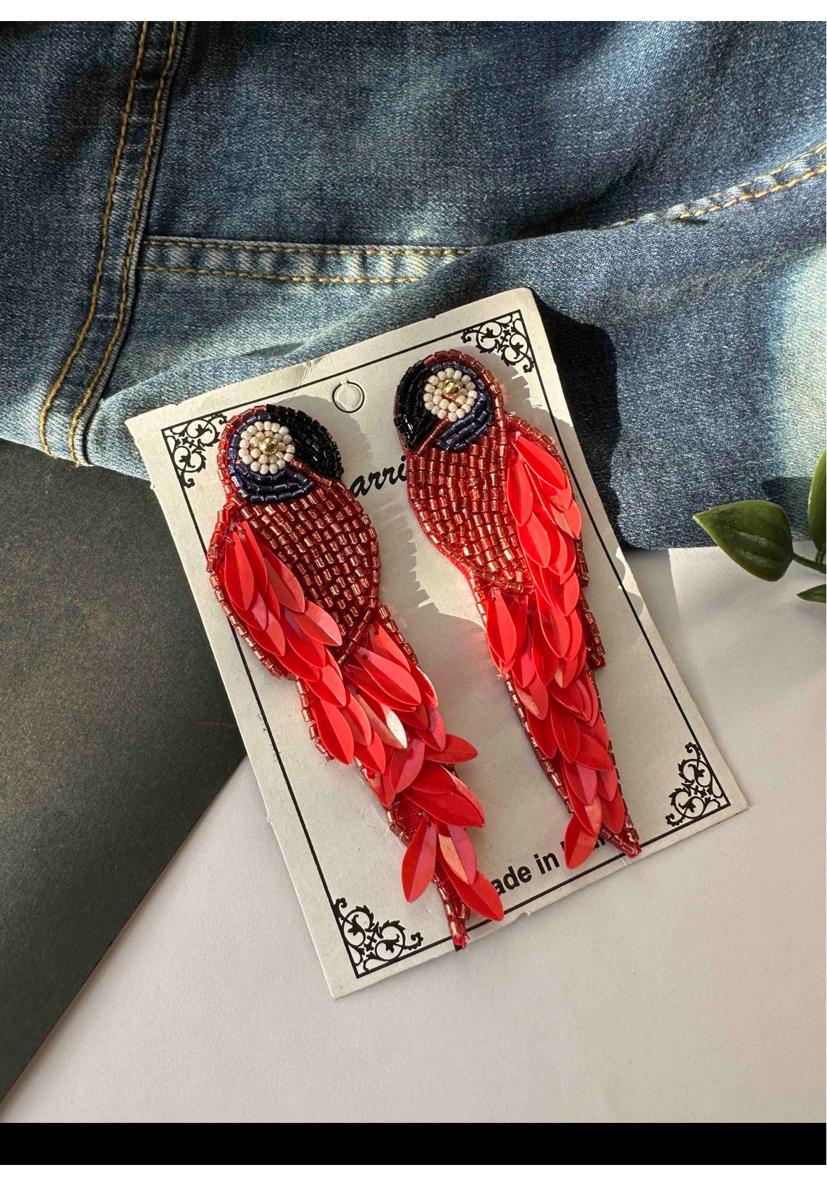 Hand beaded Earrings