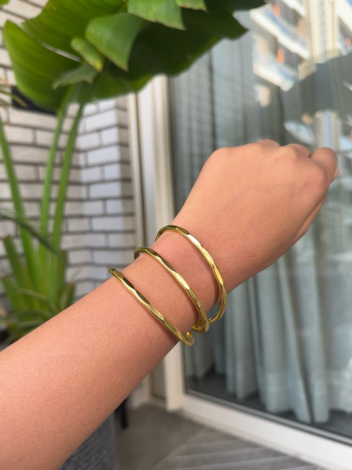 Brass bracelet